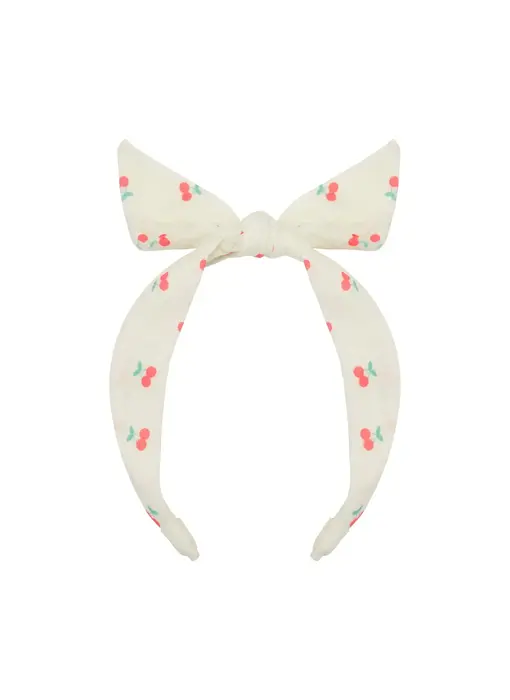 Cherry Tie Headband