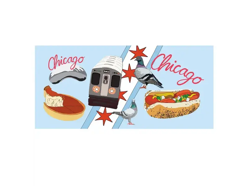 Drawn Goods Chicago Favorites Mug