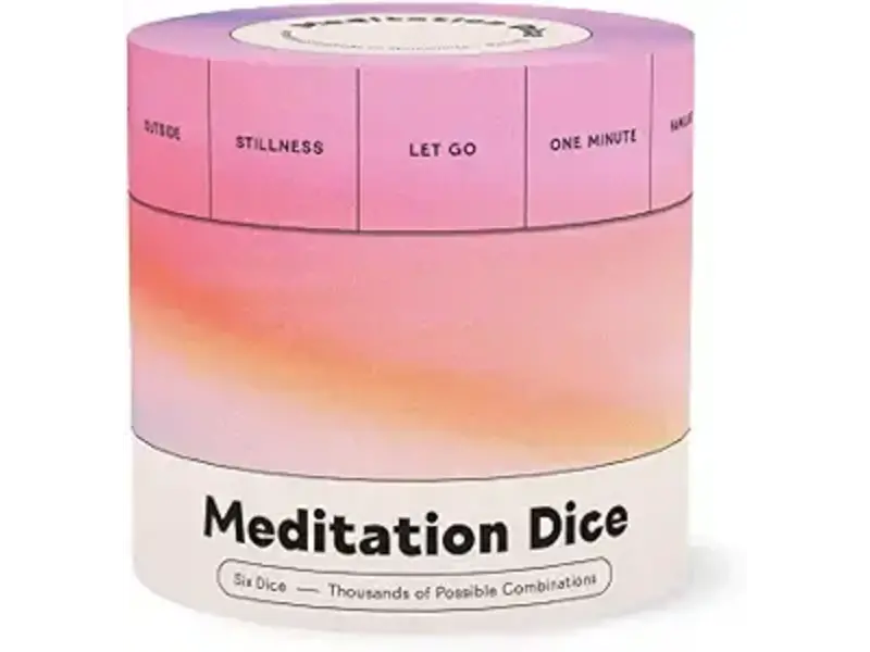 Chronicle Books Meditation Dice