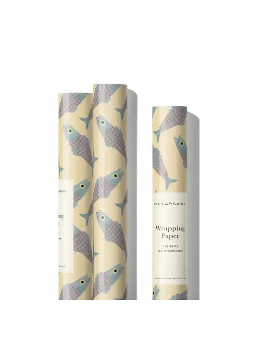 Herring Wrapping Paper