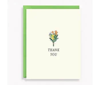 Mini Bouquet Thank You Card Set - Box of 10