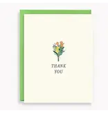 Paper Source Mini Bouquet Thank You Card Set - Box of 10
