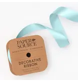 Paper Source Satin Ribbon 1" Width Light Blue
