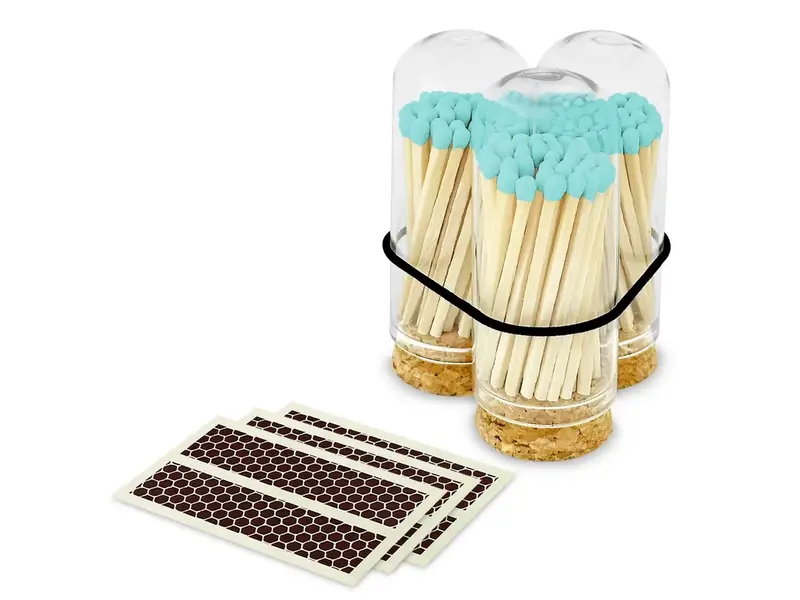 Thankful Greetings 2" Matches + Mini Cloche + Strikers