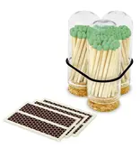 Thankful Greetings 2" Matches + Mini Cloche + Strikers