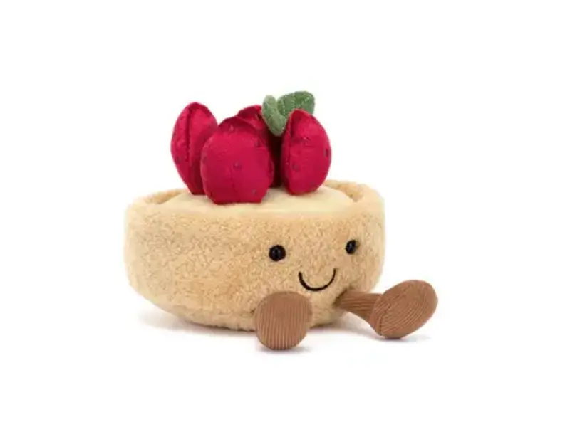 JellyCat Inc Amuseables Fleurette Tarte Aux Fraises