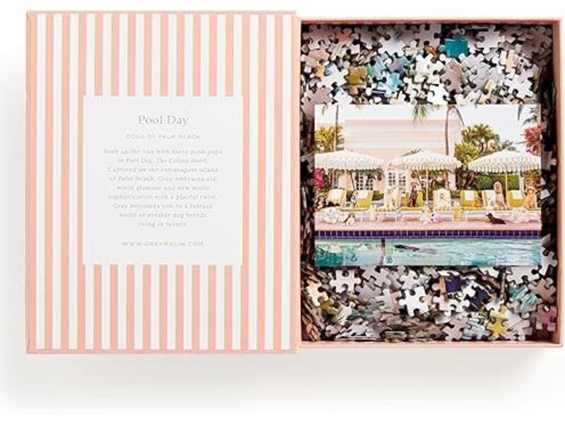 Chronicle Books Palm Beach Book Box 1000 Piece Puzzle