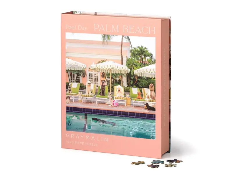 Chronicle Books Palm Beach Book Box 1000 Piece Puzzle