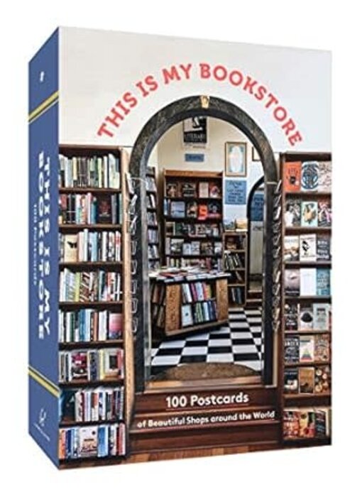 This Is My Bookstore Postcard Box