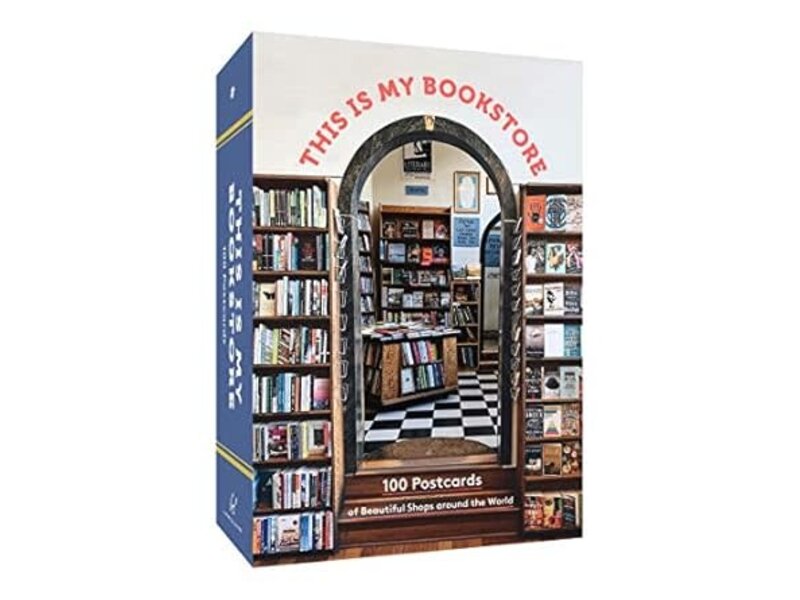 Chronicle Books This Is My Bookstore Postcard Box