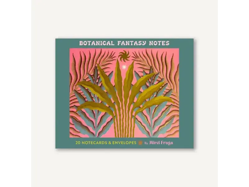 Chronicle Books Botanical Fantasy Notes