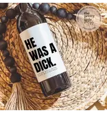 the pretty little mess Funny Breakup Wine Label 4"x5"