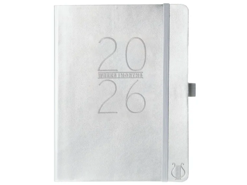 Graphique De France Apollo Silver Collection - 2026 Planner (6 x 8)