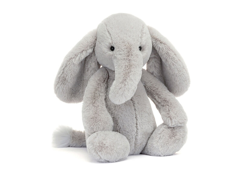 JellyCat Inc Bashful Luxe Elephant Thuddeus Original