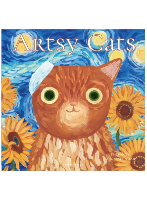 Artsy Cats - Wall Calendar