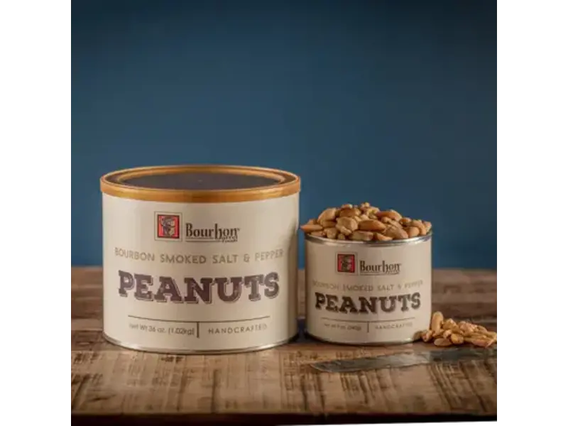 Bourbon Barrel Foods Bourbon Smoked Salt & Pepper Peanuts