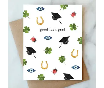 Lucky Graduation Greeting Card