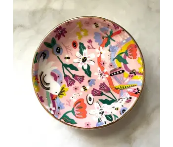 Butterfly Garden Trinket Dish