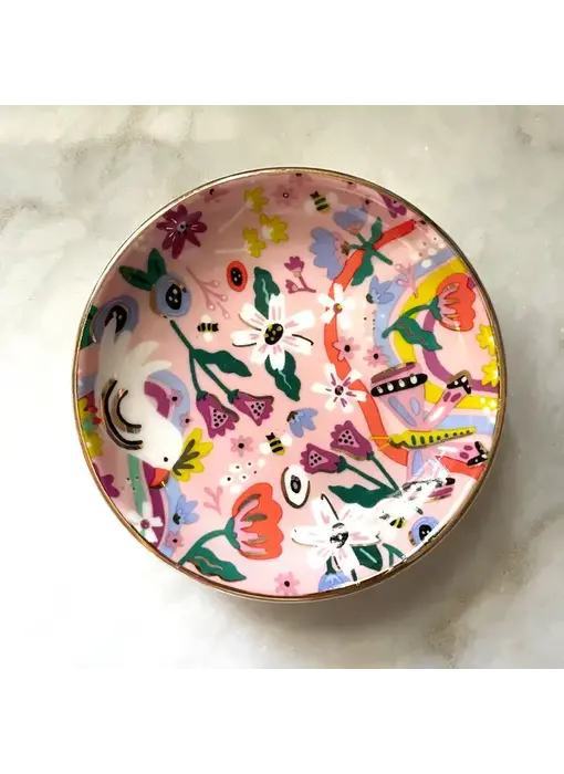 Butterfly Garden Trinket Dish