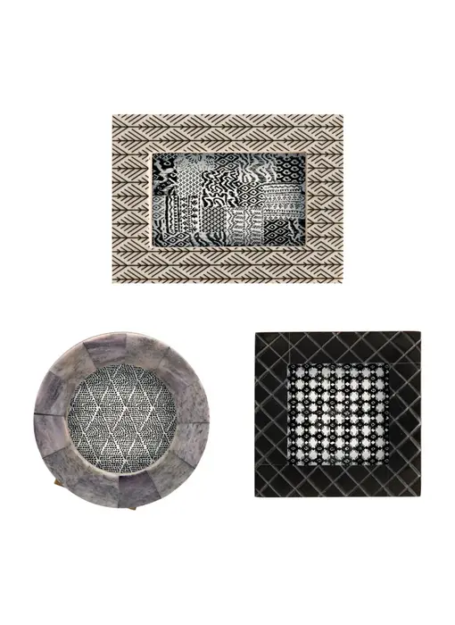 Resin & Bone Photo Frames, 3 styles