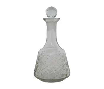 20 oz. Etched Glass Decanter
