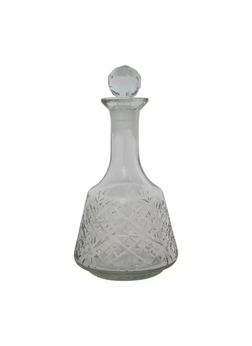20 oz. Etched Glass Decanter