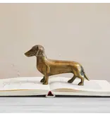 Creative Co-OP Cast Aluminum Dachshund