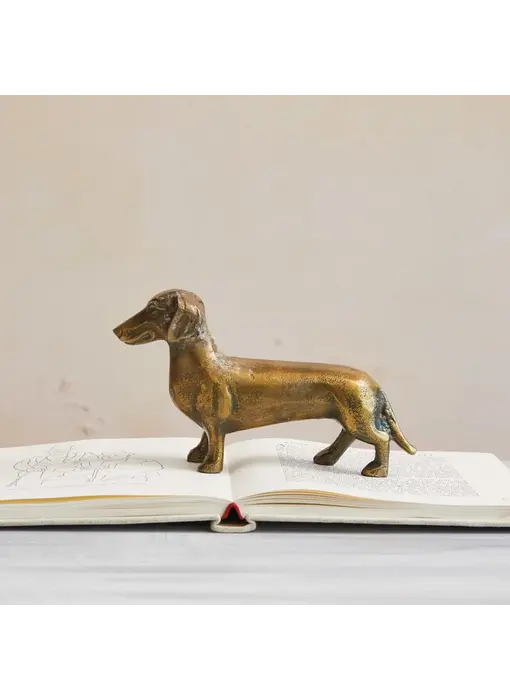 Cast Aluminum Dachshund