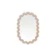 MDF Framed Scalloped Wall Mirror