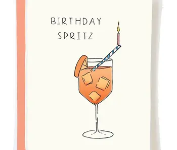 Birthday Spritz Card
