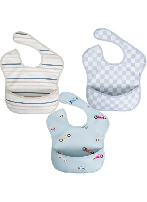 Sleeveless (3-pc) Bib Set For Baby & Toddler