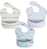 Ali + Oli Sleeveless (3-pc) Bib Set For Baby & Toddler