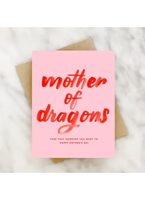 Mother of Dragons Mother's Day Card