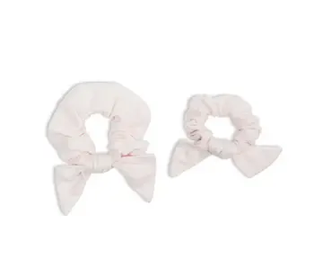 Bamboo Mommy + Me Scrunchies - Pink