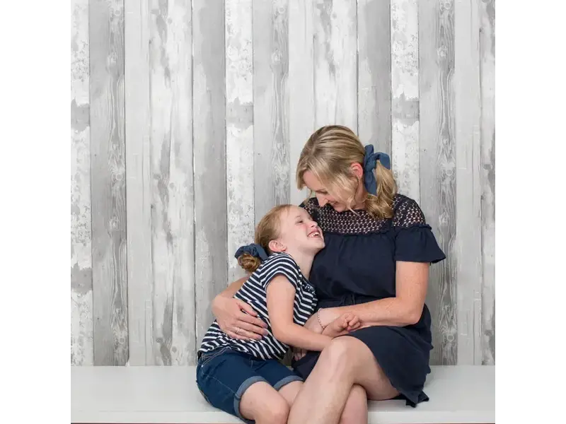 Lulujo Bamboo Big + Small Scrunchies - Navy
