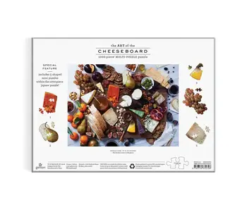 Art of the Cheeseboard 1000 Piece Multi-Puzzle Puzzle