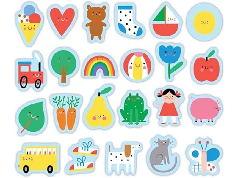 Chronicle Books Baby's First Words Wooden Magnetic Shapes