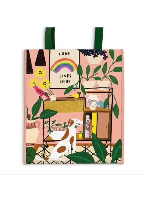 Love Lives Here Reusable Tote