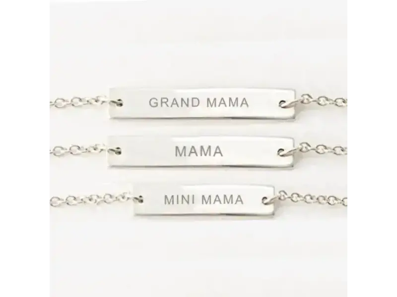 to: little arrows Generational Bracelets | Shiny Silver / Bracelet - MINI MAMA