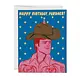 Birthday Pardner Birthday Greeting Card