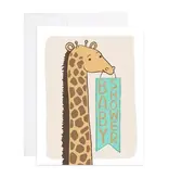 9th Letter Press Giraffe Baby Shower