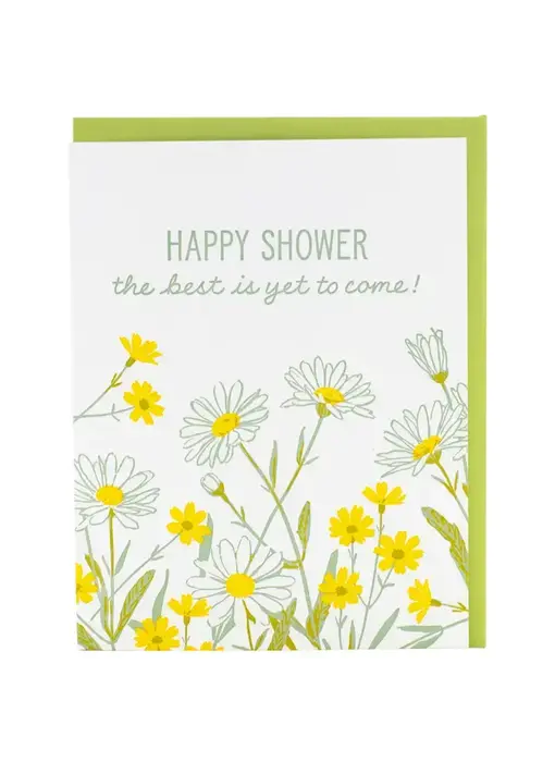 Wild Daisies Shower Card