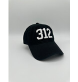 CodeWord 312 Chicago Baseball Cap Black & White (White Sox)