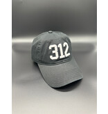 CodeWord 312 Chicago Baseball Cap Black & White (White Sox)