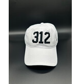 CodeWord 312 Chicago Baseball Cap White & Black (White Sox)