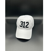 CodeWord 312 Chicago Baseball Cap White & Black (White Sox)