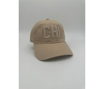 CHI Chicago Baseball Cap - Monochrome in Sand