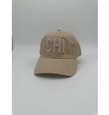 CodeWord CHI Chicago Baseball Cap - Monochrome in Sand