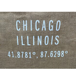 Apolis Global Citizen Chicago Coordinates Natural Market Bag