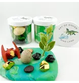 Art of Dough Dinosaur Land Sensory Jar